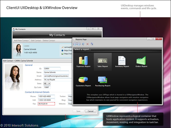 ClientUI UXDesktop
