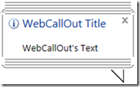 WebCallOut's layout issue when using HTML5.